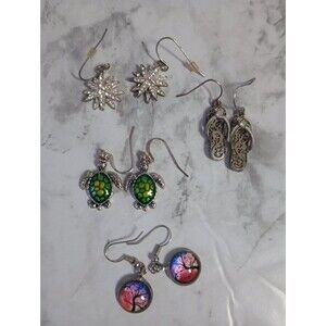 4 Sets of Dainty Earrings